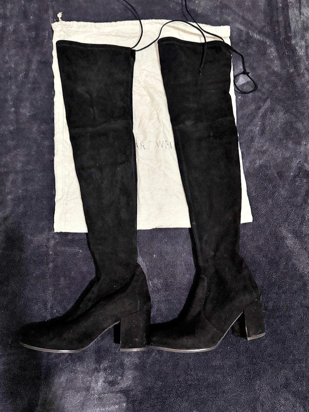 Stuart Weitzman Over-the-Knee high Boots Black (size 8)